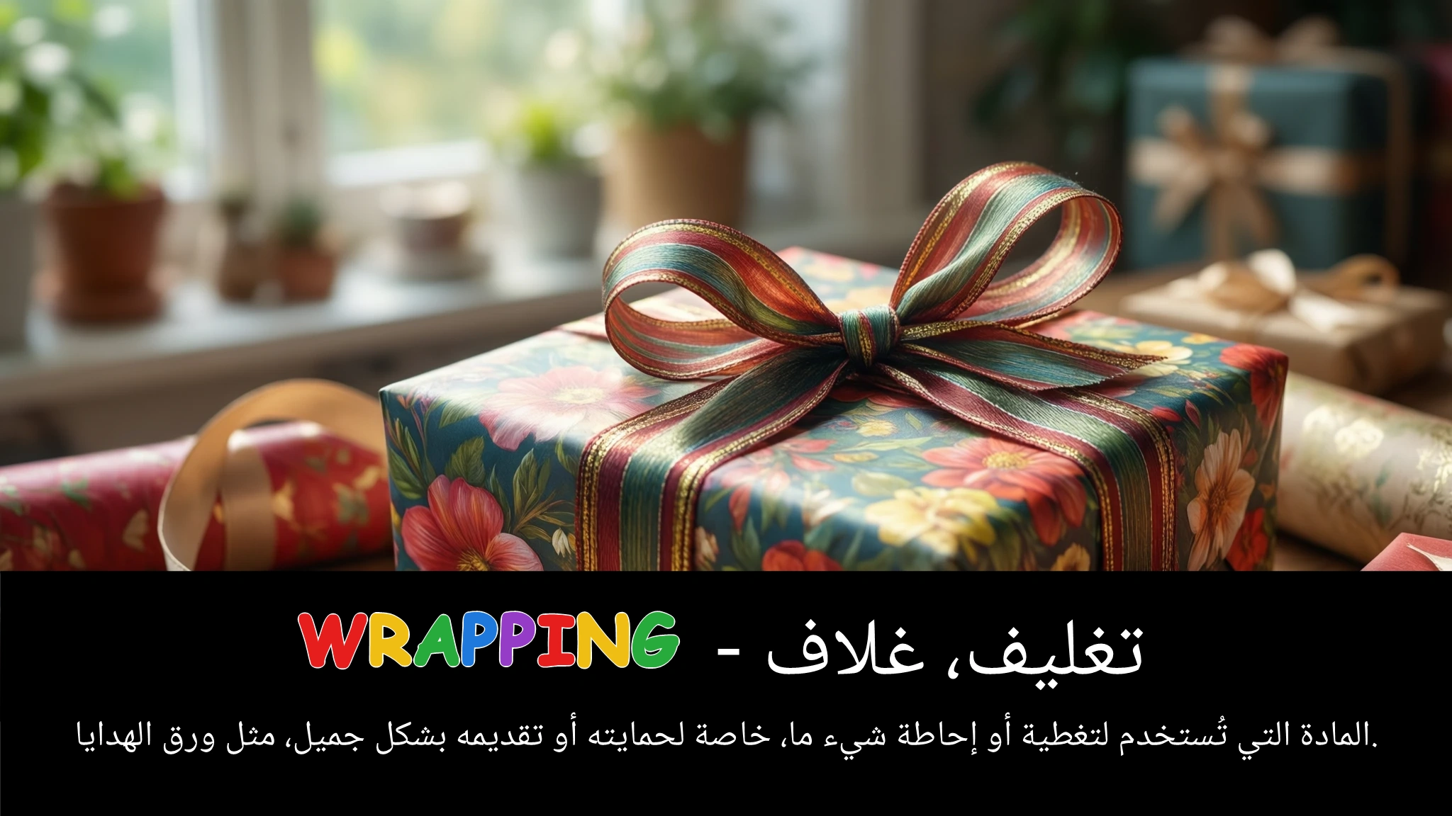 Arabic Illustration for wrapping